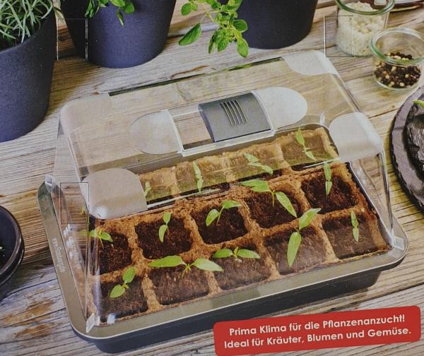 Anzucht Starter Set Mini Gewächshaus